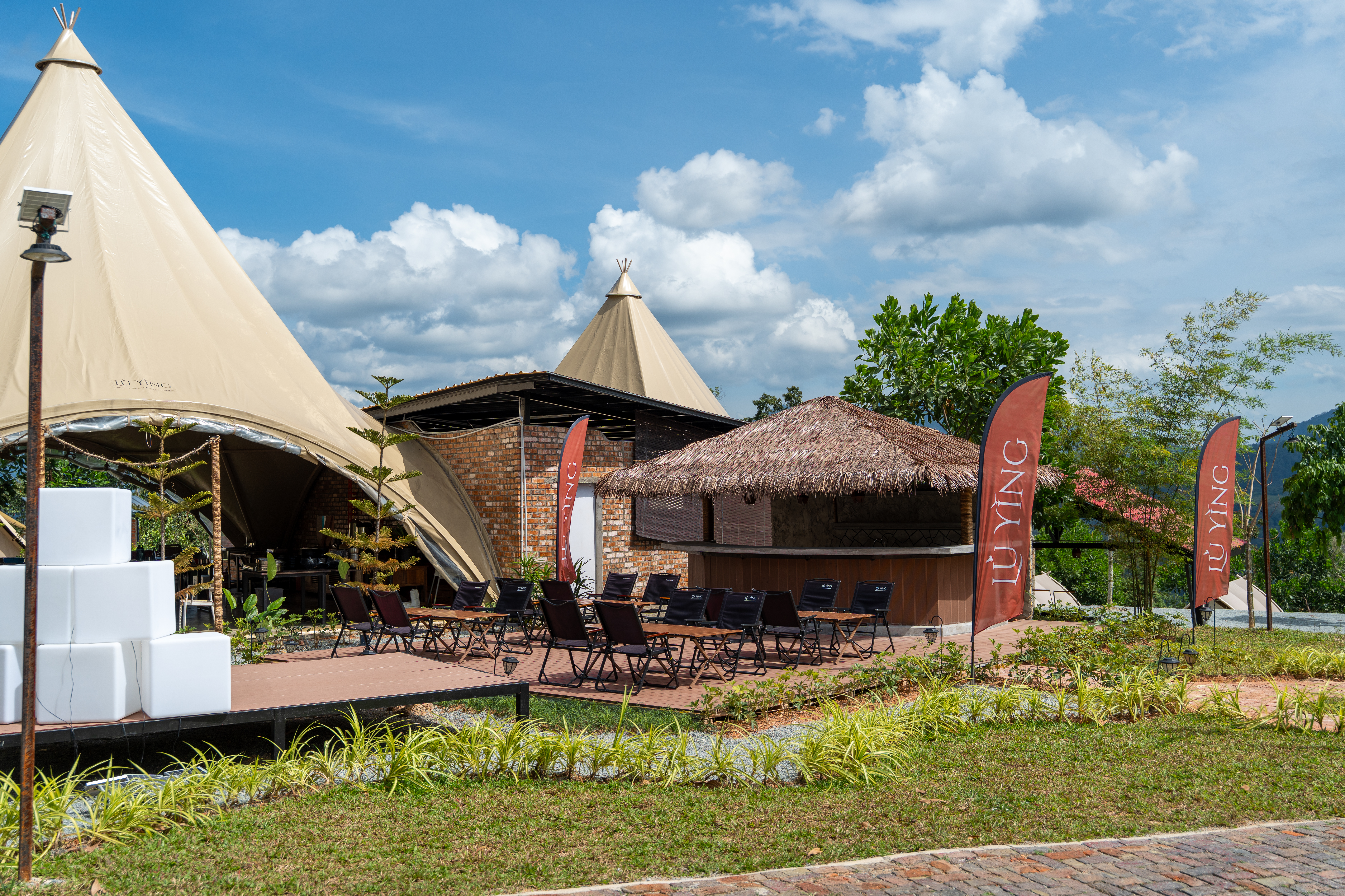 Welcoming Center entrance area