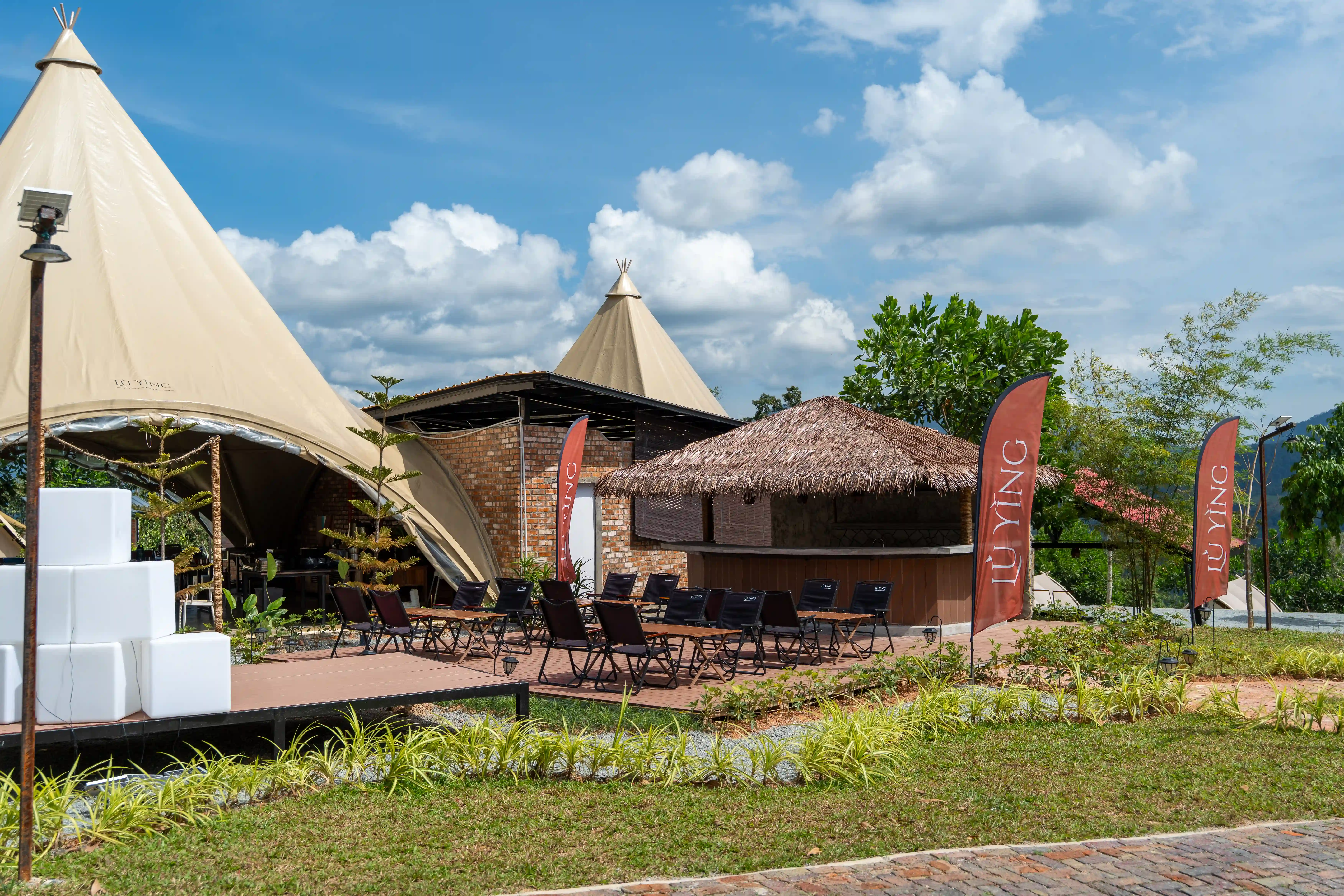 Welcoming Center entrance area